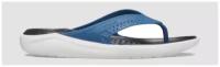 Шлепанцы Crocs LiteRide Flip, размер M5/W7, vivid blue/almost white