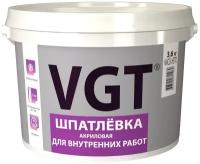 Шпатлевка акриловая для внутренних работ VGT (3,6кг)