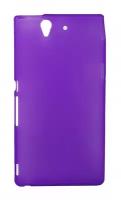 Накладка силиконовая для Sony Xperia Z (L36h) фиолетовая