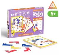 Настольная игра головоломка Puzzle «IQ-блоки. 12 элементов» 2 вид, 5+