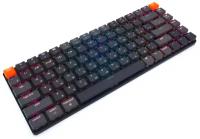 Беспроводная клавиатура Keychron K3 RGB version 2 K3E1 Keychron low profile Red optical switch, серый, русская