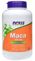 NOW, Maca 500мг, 250капс