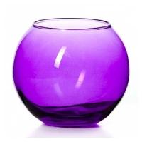 Ваза Pasabahce "Enjoy", цвет: фиолетовый, высота 7,9 см