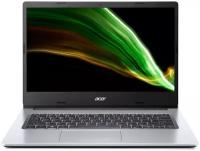 Ноутбук Acer Aspire 1 A114-33-P8G2 14.0" FHD IPS/Pentium Silver N6000/4GB/128GB/Intel UHD Graphics/NoOS/NoODD/серебристый (NX. A7VER.009)