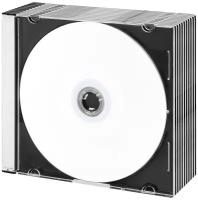 Диск DVD+R 8.5Gb DL 8x CMC Printable, slim box (черный), 10 шт