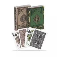 Игральные карты Bicycle Tactical Field - зелёные