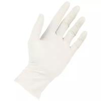 Перчатки латексные неопудренные MONOPAK, цвет: белый, размер XL, 100 шт. (50 пар)
