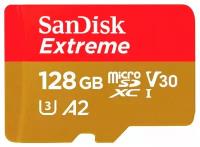 Флеш карта microSDXC 128Gb Class10 Sandisk SDSQXA1-128G-GN6GN Extreme