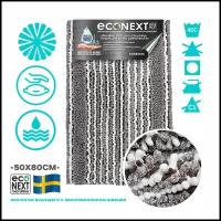 Коврик ECONEXT microfiber для ванной и туалета противоскользящий 50х80