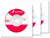 Перезаписываемый диск SmartTrack DVD-RW 4,7Gb 4x в бумажном конверте с окном, 3 шт