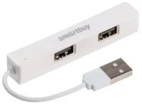 SMARTBUY Хаб USB2.0 Smartbuy SBHA-408W белый