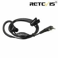 Гарнитура наушник Retevis EEK007 для рации, радиостанции Baofeng, Kenwood, Retevis, TYT, QYT, MYT, разъем Кенвуд 2 PIN