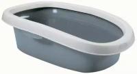 Stefanplast Туалет Sprint-10 с рамкой, серый, 31*43*14 (TOILETTE SPRINT 10 STONEBIANCO) 96581 96466, 1 кг