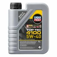 Масло моторное liqui moly top tec 4100 5w-40 синтетическое 1 л 7500