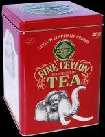 Чай черный крупнолистовой Mlesna «Fine Ceylon Tea» (Замечательный Чай Цейлона «Красный Слон»), листовой 400гр