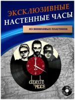 Часы настенные из Виниловых пластинок - Depeche Mode (без подложки)