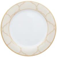 Тарелка акцентная Noritake Царский дворец, золотой кант 23 см