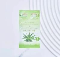 Etre Belle Aloe Vera 3-Step Fleece Mask/ 3-х шаговая маска по уходу за лицом "Алоэ Вера"/ Маска/ Крем для глаз/ Крем для лица