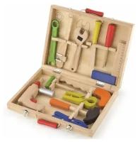 Набор игрушечных строительных инструментов (12 предм.) в ящике