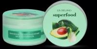 LivDelano SUPERFOOD Крем-флюид для тела увлажняющий авокадо и фенхель, 240г