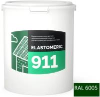 Покрытие для гидроизоляции и окраски металлических крыш Elastomeric 911 (6кг.), зеленый мох