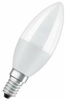 Лампа светодиодная LED Value LVCLB75 10SW/830 10Вт свеча матовая E14 230В 10х1 RU OSRAM 4058075579125