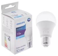 Philips Лампа светодиодная Philips Ecohome Bulb 865, E27, 11 Вт, 6500 К, 950 Лм, груша