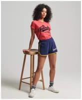 Шорты Superdry VINTAGE VL COLLEGE SHORT, Пол Женский, Цвет ADQ Rich Navy, Размер 16