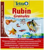 Корм для рыб Tetra rubin granules гранулы для окраски 15г 193765