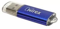 Флешка UNIT AQUA, 32 Гб, USB2.0, чт до 25 Мб/с, зап до 15 Мб/с, синяя