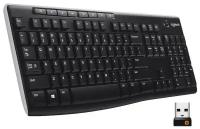 Периферийные устройства Logitech Клавиатура беспроводная Logitech Wireless Keyboard K270