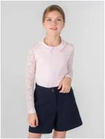 Школьная блузка для девочек Ника БШ20021Д Розовый (146)