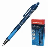 Ручка шариковая Erich Krause автоматическая Megapolis Concept, корпус синий, 0,7 мм, линия 0,35 мм, синяя (31)
