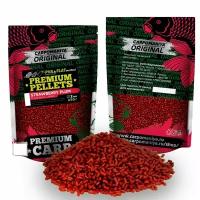 PREMIUM PELLETS STRAWBERRY+PLUM (клубника+слива) 2мм пакет 650г