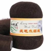 Пряжа для вязания норка длинноворсовая Long Mink Wool цвет 31 (50 гр)