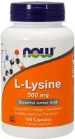 Аминокислота NOW L-Lysine 500 mg, нейтральный, 100 шт