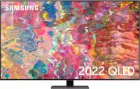 Телевизор Samsung QE55Q80BAUXCE, QLED, 4K Ultra HD, серебристый