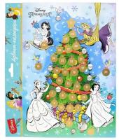 Адвент-календарь, раскраска «Принцессы» с маркировкой Disney (дизайн 1)