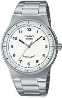 Наручные часы CASIO Collection MTP-RS105D-7B, серебряный, белый