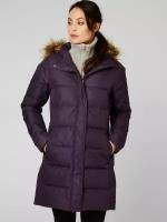 Пуховик Helly Hansen W IONA DOWN JACKET, размер XS, фиолетовый