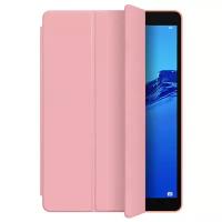 Чехол-книжка MyPads для Huawei MediaPad M6 10.8 с функцией засыпания розовое золото