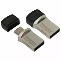 USB флешка Transcend JetFlash 890s 64Gb USB Type-C/3.1/3.0