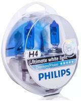 Лампы PHILIPS Diamond Vision H4 12V 60/55W (Комплект - 2 шт.) PHILIPS-12342DVS2