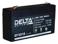 Аккумулятор Delta DT 6012 (6В 1,2Ач)