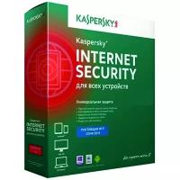 Kaspersky Internet Security Russian Edition. 3-Device 1 year Renewal Card (KL1939ROCFR)
