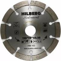 Диск алмазный отрезной сегментный Hard Materials Laser (125x22.23 мм) Hilberg