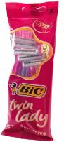 BIC бритвенный станок Twin Lady, 5 шт