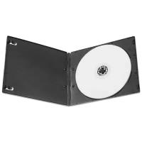 Коробка DVD half box для 1 диска, толщина 5мм, черная, упаковка 30 шт