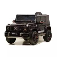 RiverToys Детский электромобиль Mercedes-Benz G63 4WD (K999KK) черный глянец