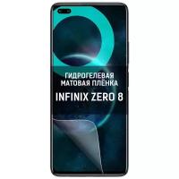 Пленка защитная гидрогелевая Krutoff для INFINIX Zero 8 (матовая)